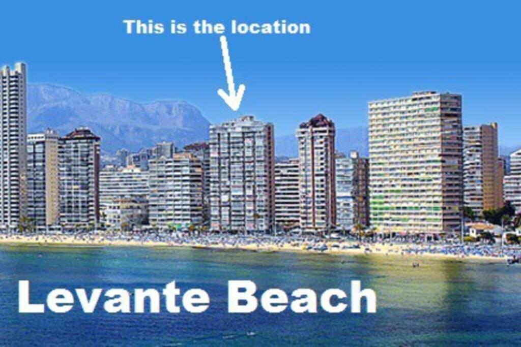 Seafront Luxury Levante Beach / Primera Linea Playa Levante 베니돔 외부 사진